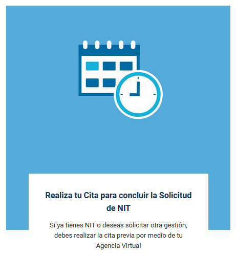 agendar cita para solicitar NIT SAT Guatemala
